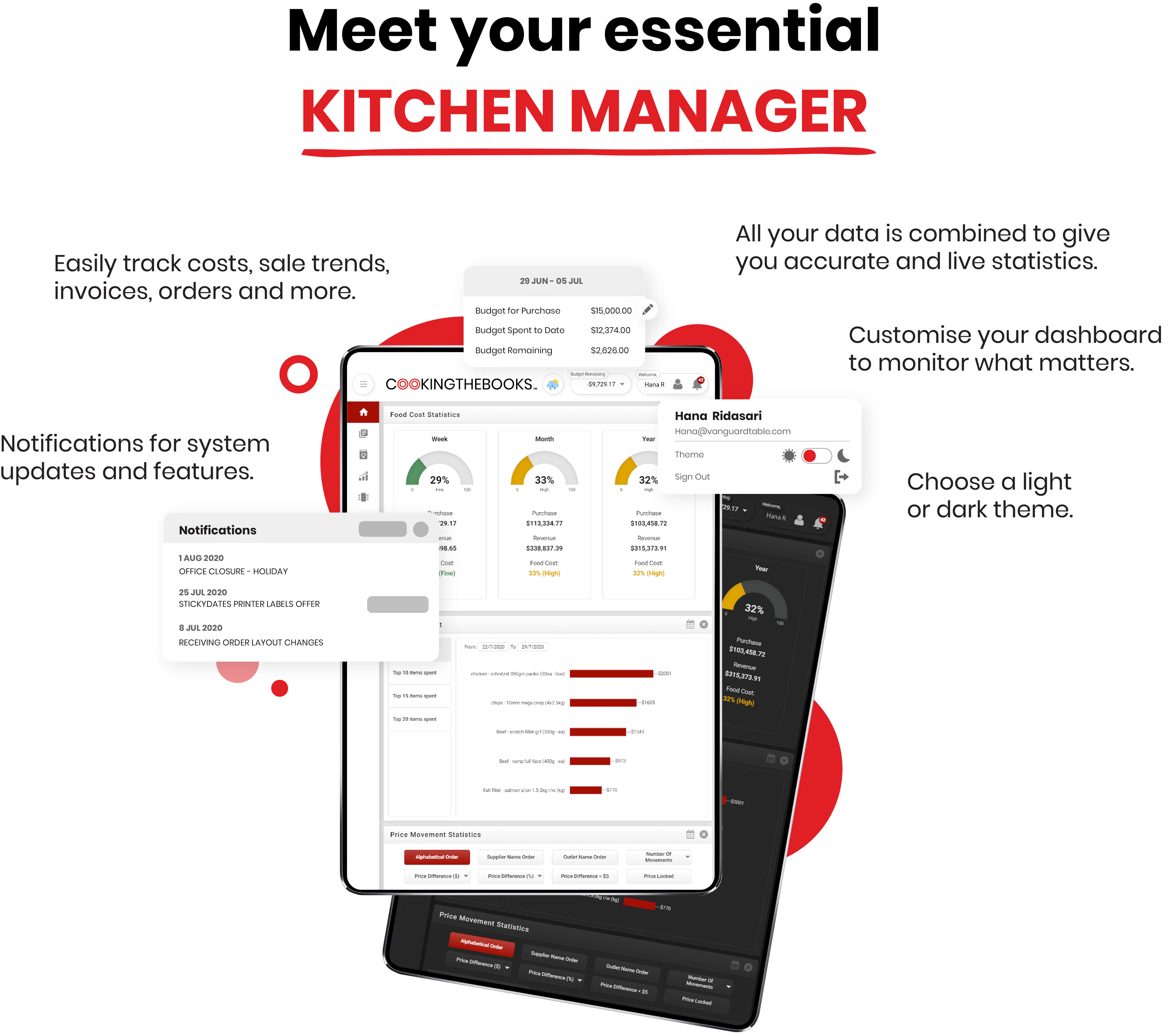 screenshot of Cooking the Books